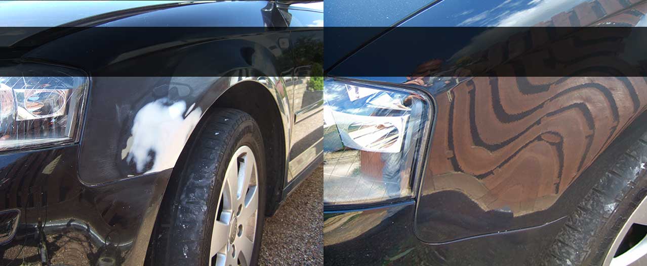 Car bodywork repair and rebuild in Huntingdon