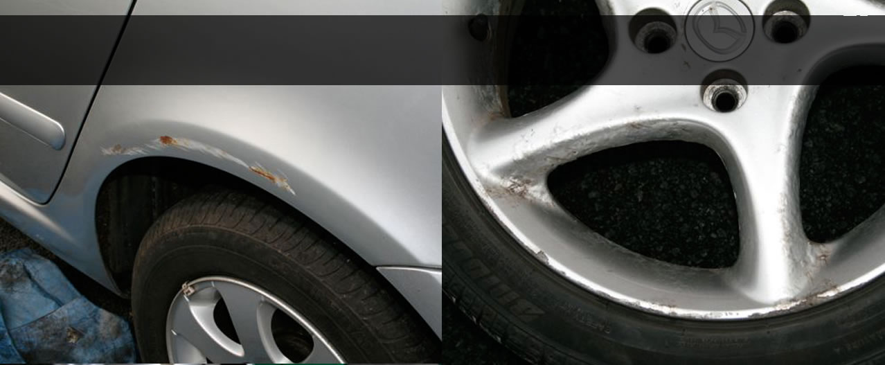 Common Damage to Vehicles in droitwich, worcester & bromsgrove